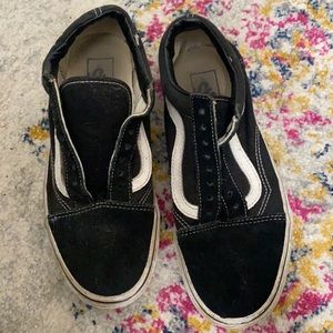 Black old skool vans